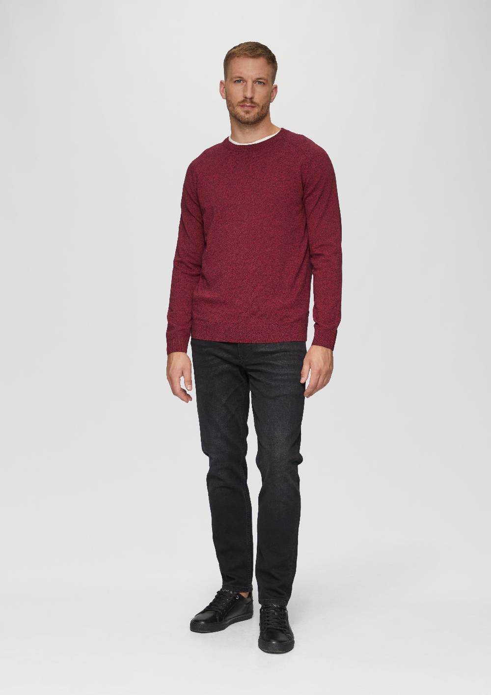 s.Oliver Strickpullover mit Raglanärmeln Lagerräumung
