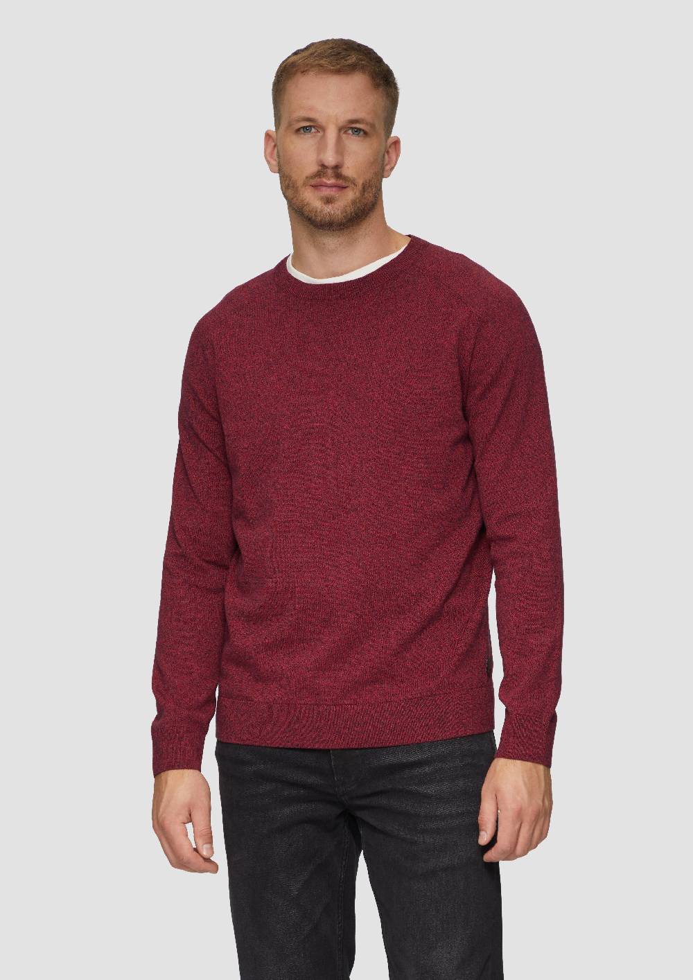 s.Oliver Strickpullover mit Raglanärmeln Lagerräumung