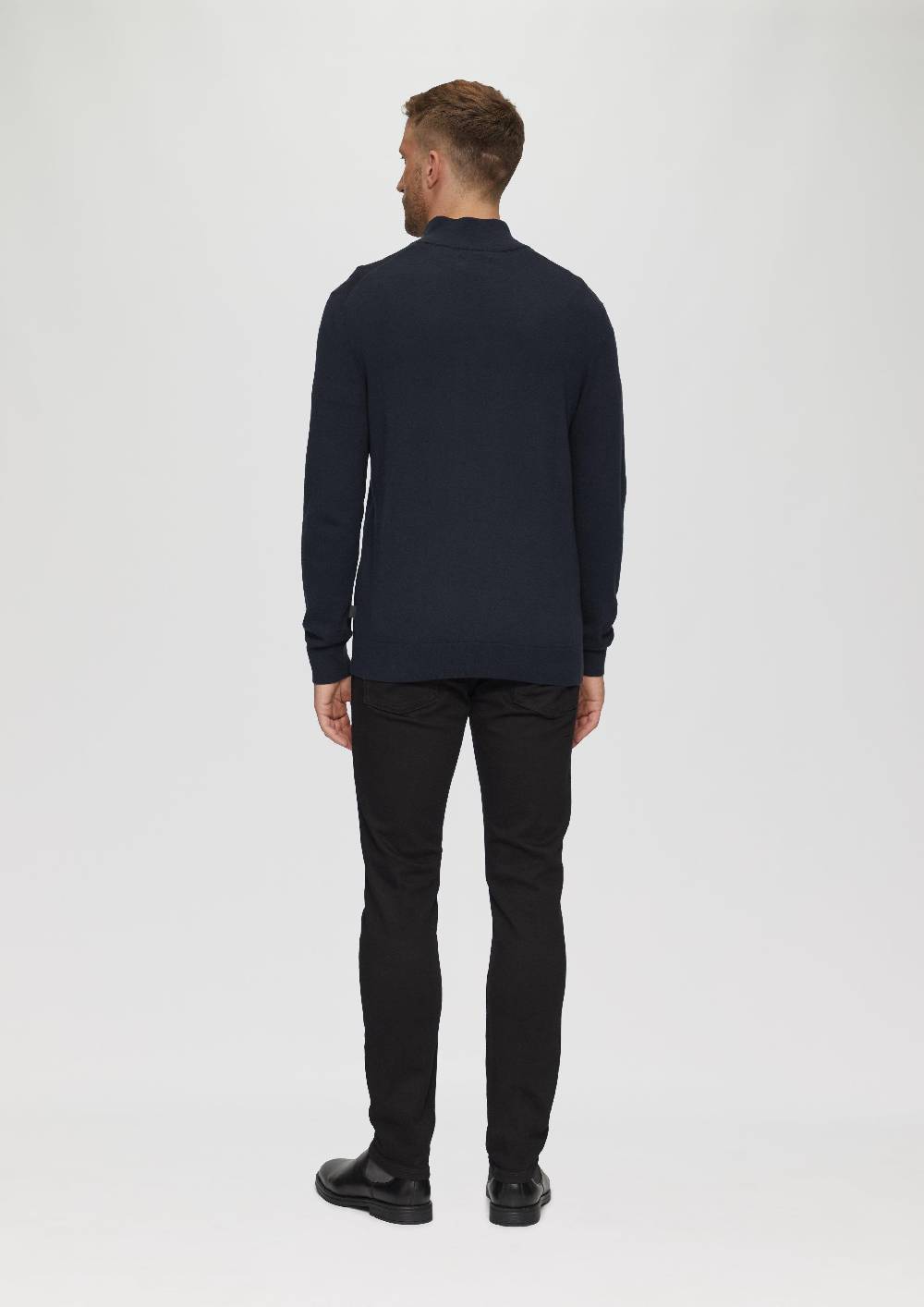 s.Oliver Strickpullover mit Stehkragen Große Rabatte