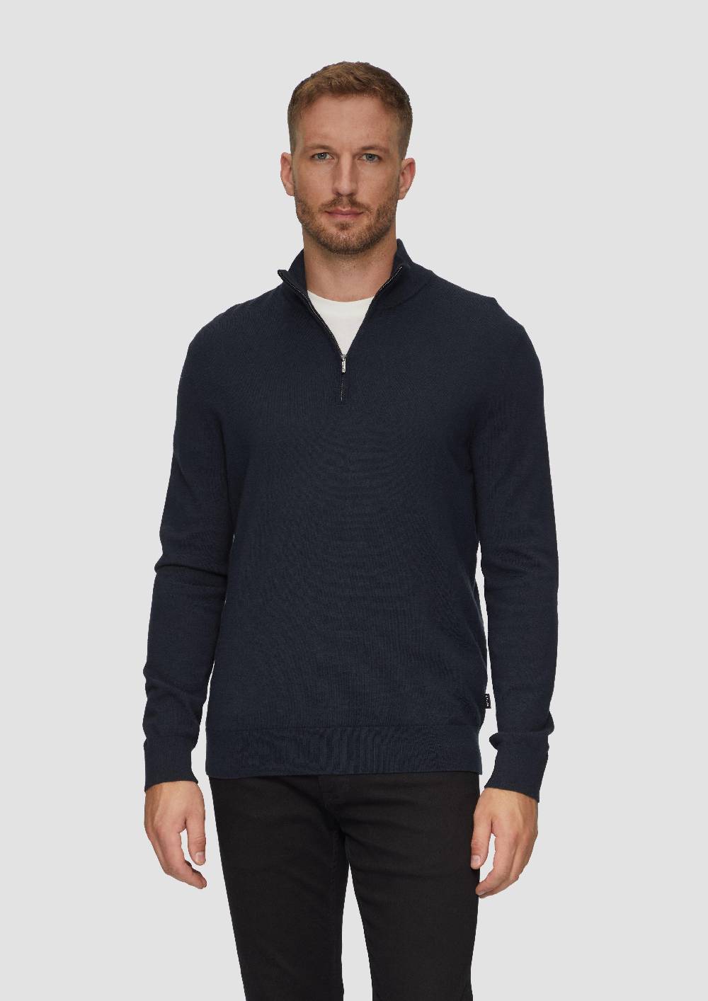 s.Oliver Strickpullover mit Stehkragen Große Rabatte