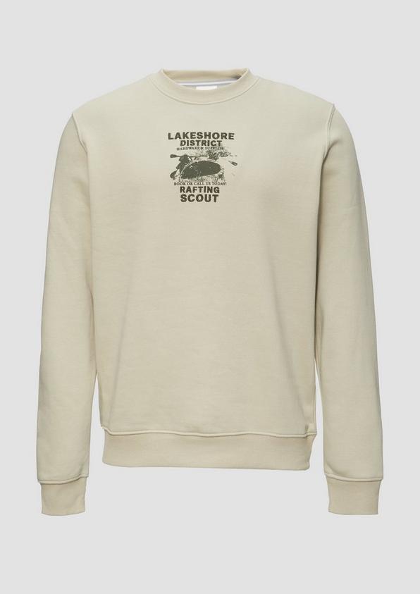 s.Oliver Sweatshirt mit Stickerei aus weichem Baumwollmix