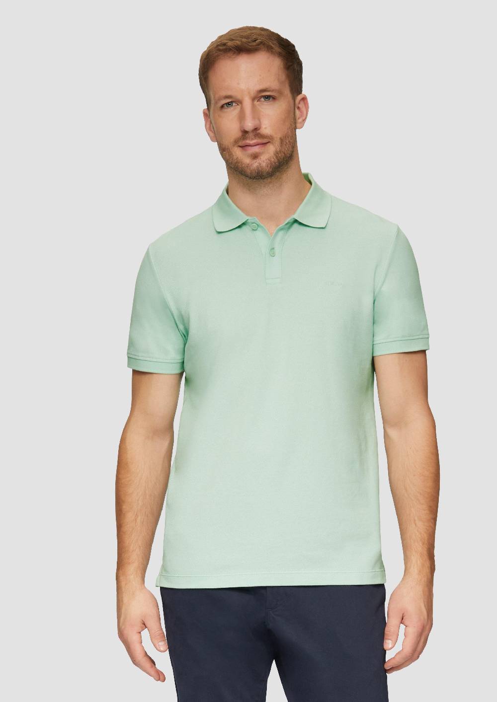 s.Oliver Poloshirt aus Baumwollpiqué VIP-Rabatte