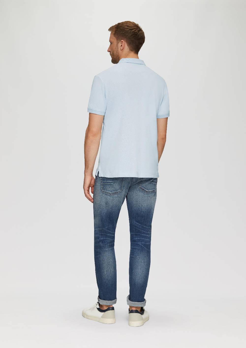 s.Oliver Poloshirt aus Baumwollpiqué Tiefpreis