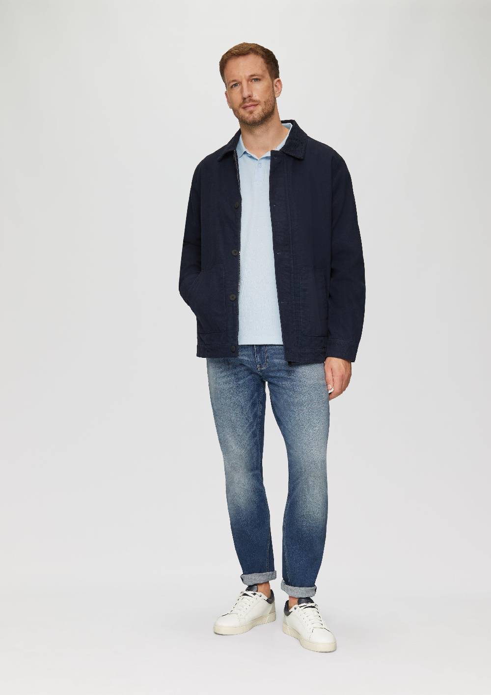 s.Oliver Poloshirt aus Baumwollpiqué Tiefpreis