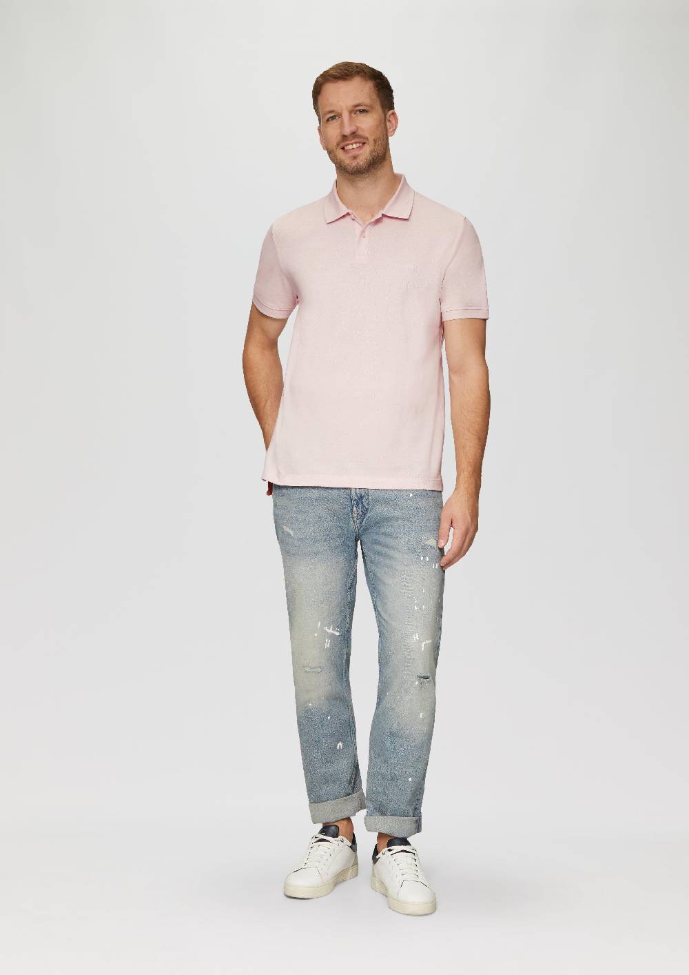 s.Oliver Poloshirt aus Baumwollpiqué Super Sparpreis