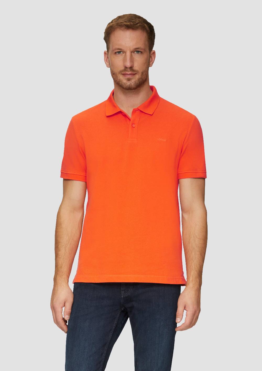 s.Oliver Poloshirt aus Baumwollpiqué Wochenangebot