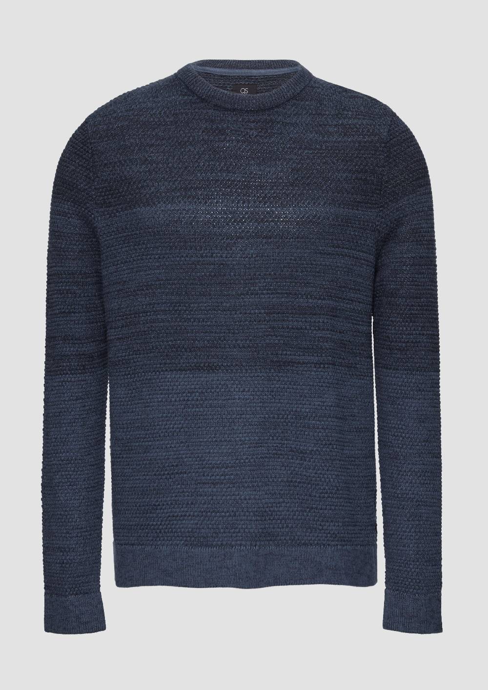 s.Oliver Strickpullover in melierter Streifenoptik Bis zu 50% Rabatt