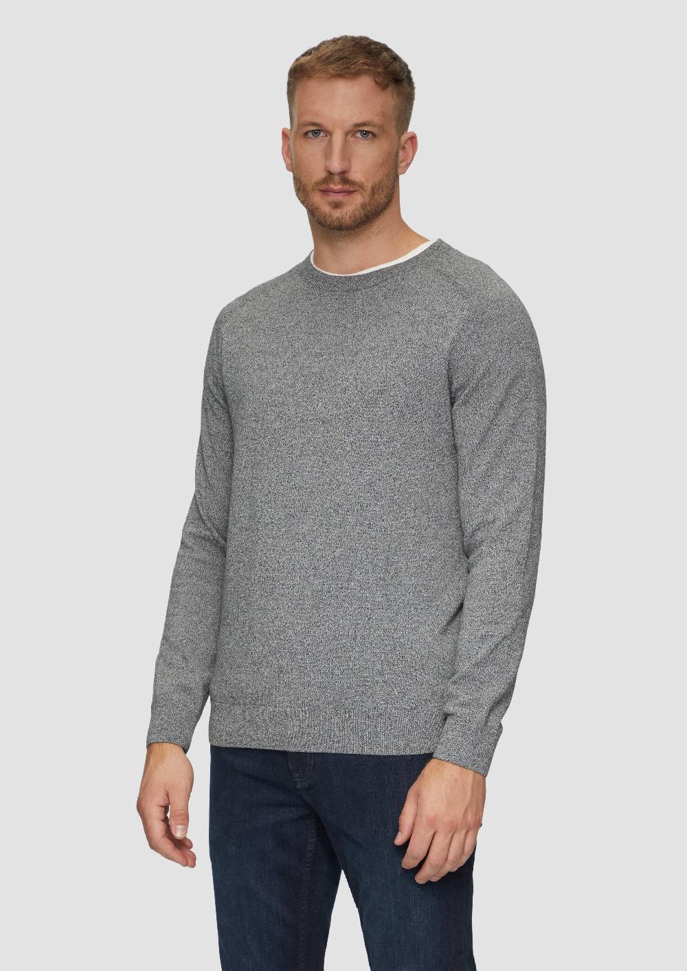 s.Oliver Strickpullover mit Raglanärmeln Nur für heute