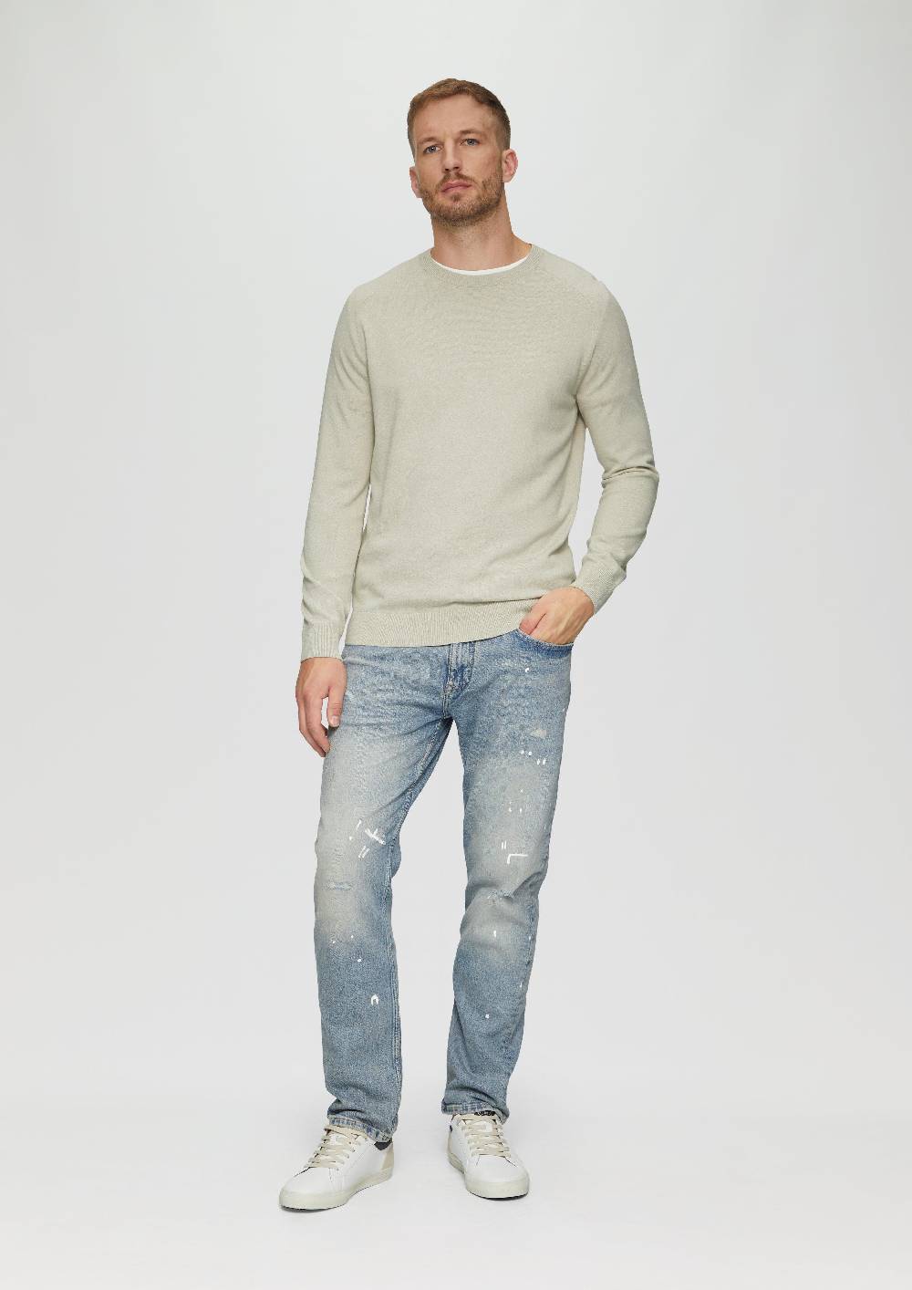 s.Oliver Strickpullover mit Raglanärmeln Sonderangebot der Fabrik