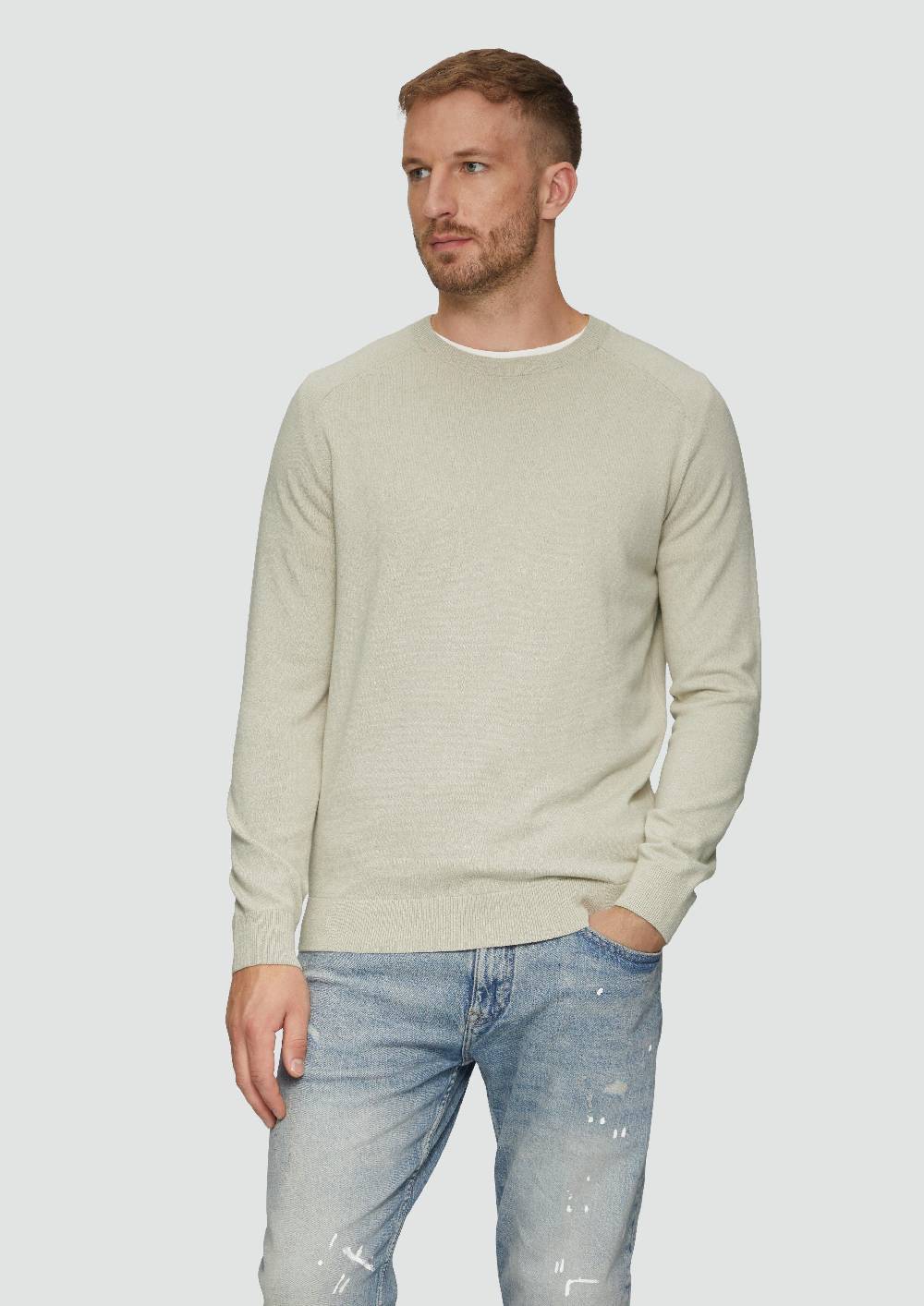 s.Oliver Strickpullover mit Raglanärmeln Sonderangebot der Fabrik