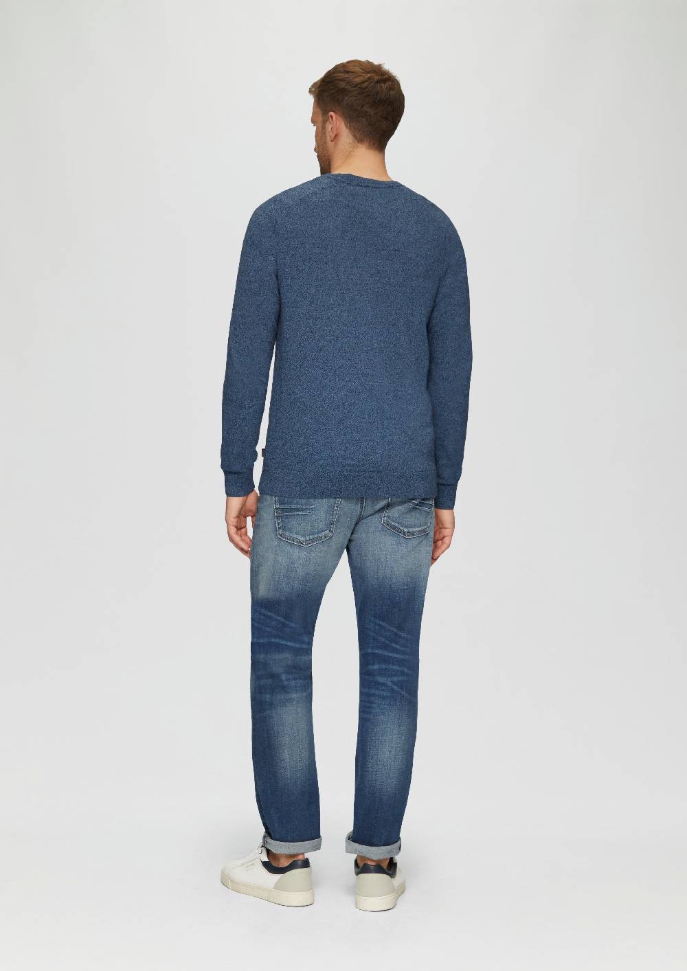 s.Oliver Strickpullover mit Raglanärmeln Vierteljährliche Förderung