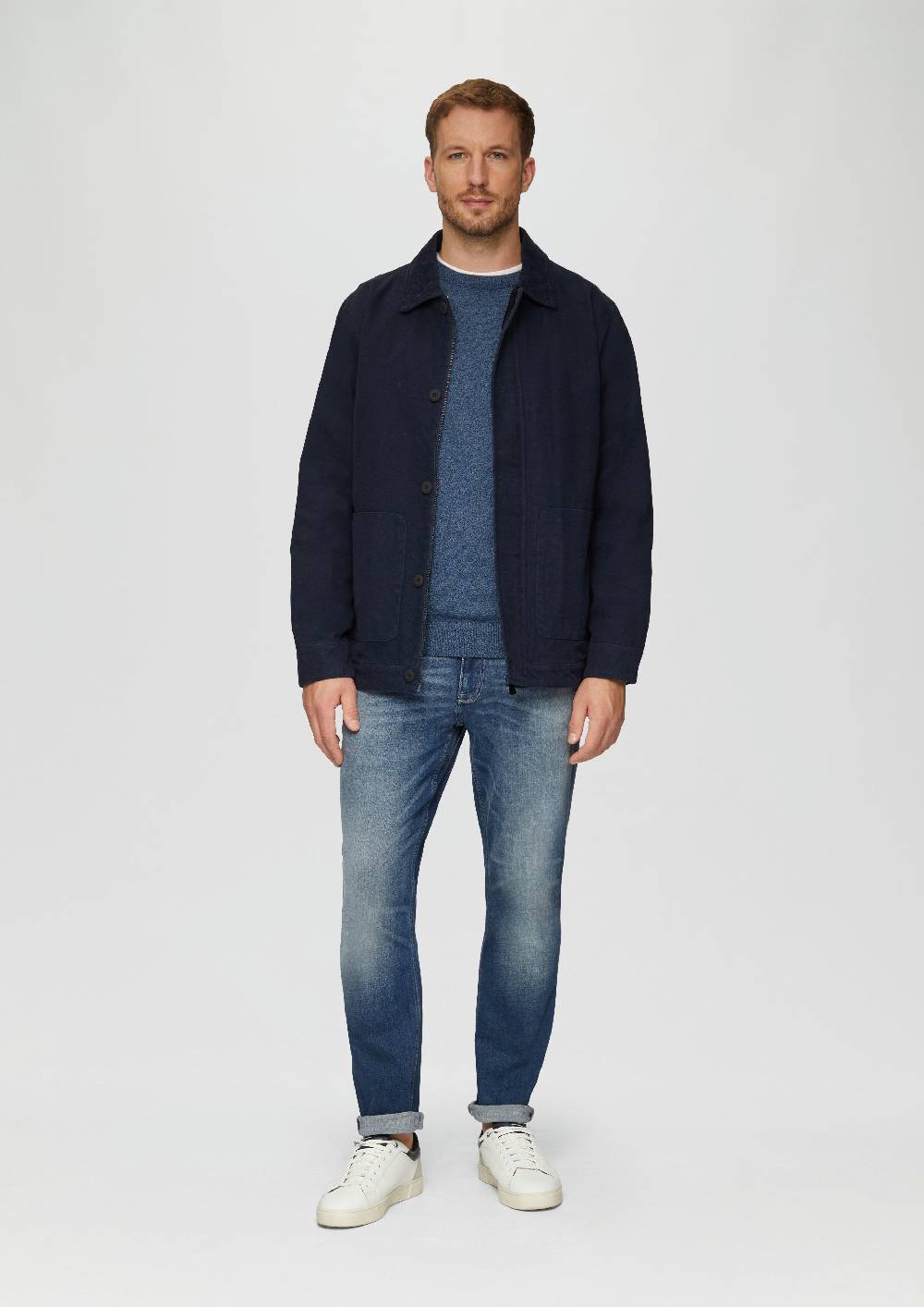 s.Oliver Strickpullover mit Raglanärmeln Vierteljährliche Förderung