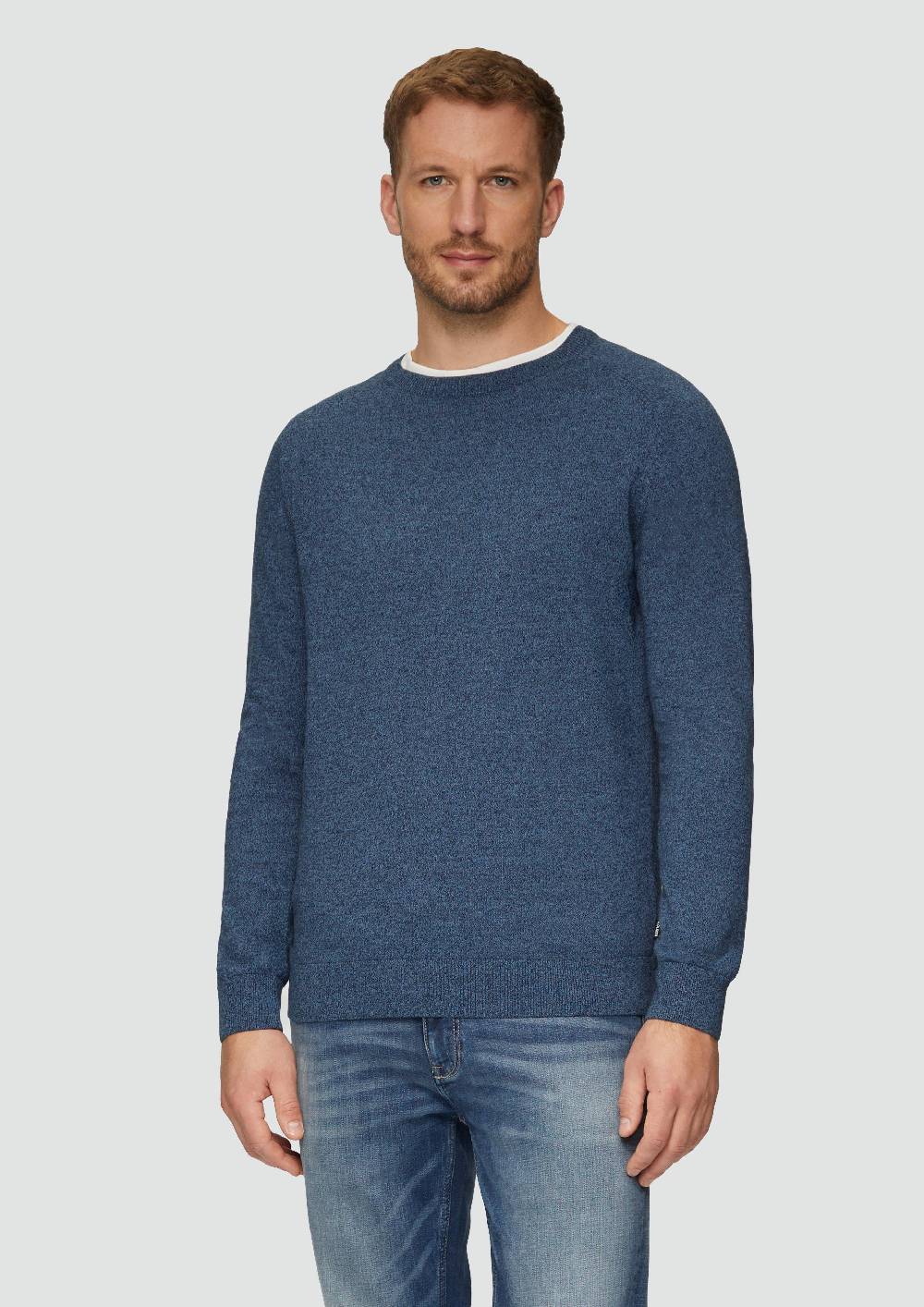 s.Oliver Strickpullover mit Raglanärmeln Vierteljährliche Förderung