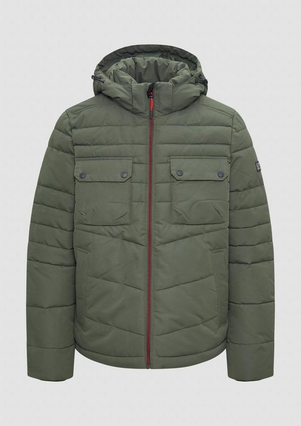 s.Oliver Gesteppte Jacke mit abnehmbarer Kapuze