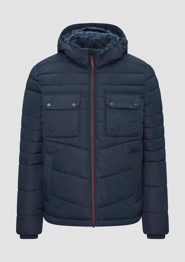 s.Oliver Gesteppte Jacke mit abnehmbarer Kapuze
