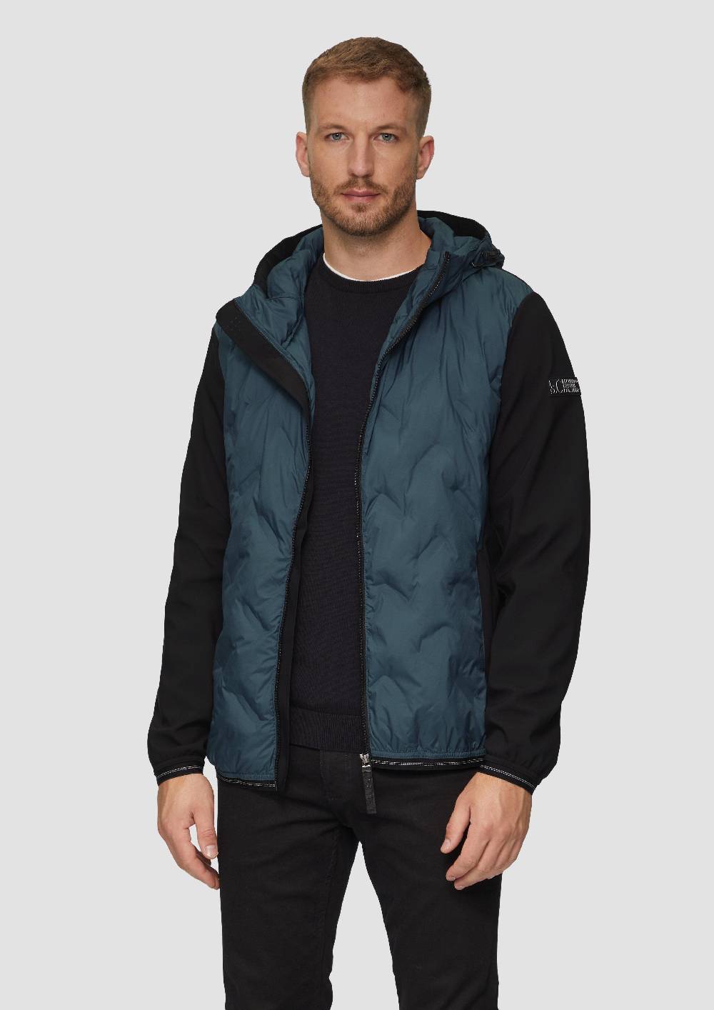 s.Oliver Leichte Steppjacke im Fabricmix zollfrei