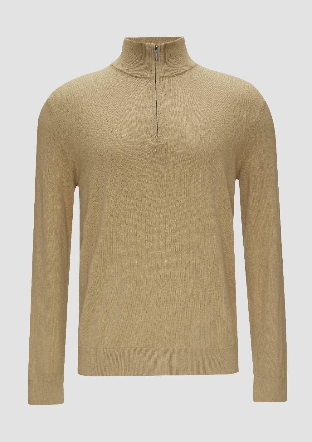 s.Oliver Strickpullover mit Stehkragen Hotsell