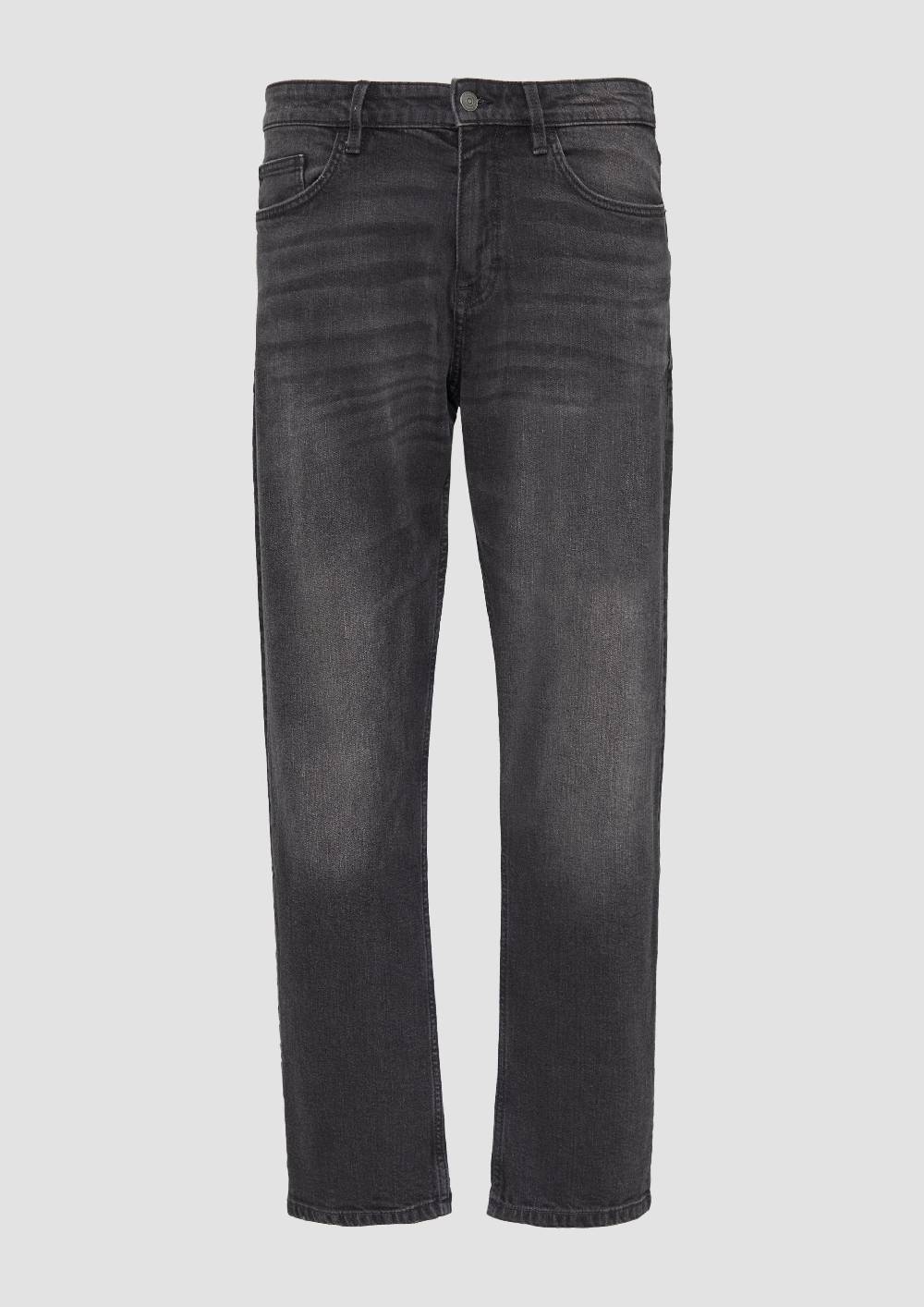 s.Oliver Jeans Pete / Regular Fit / Mid Rise / Straight Leg im Angebot