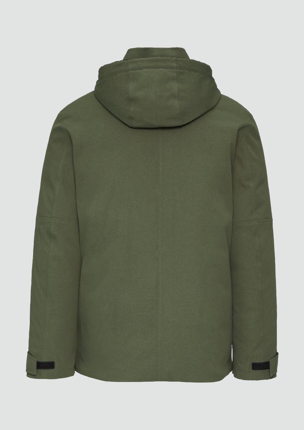 s.Oliver Wasserabweisende Twill-Jacke mit Kapuze und Zip-Details Günstiger Verkauf