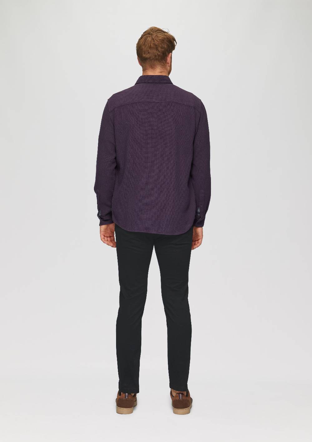 s.Oliver Regular Fit: Button-down-Hemd aus Strukturware Kostenloser Versand