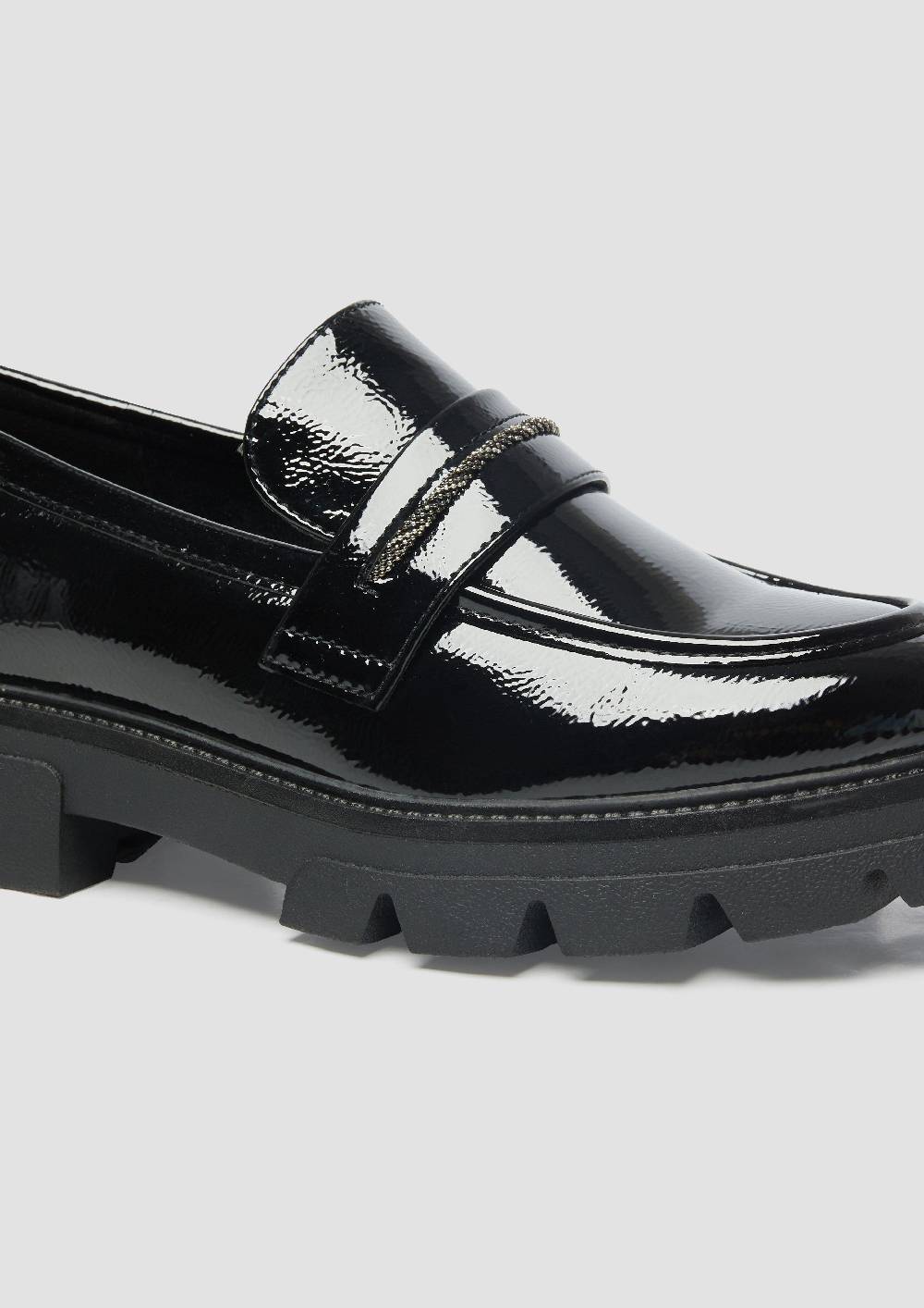 s.Oliver Loafer in Lackleder-Optik Preisnachlass