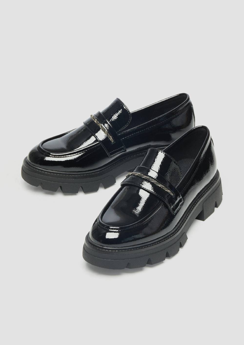 s.Oliver Loafer in Lackleder-Optik Preisnachlass