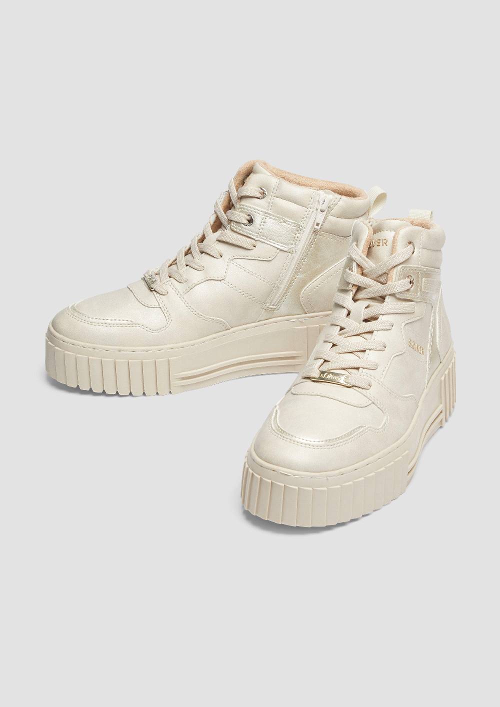 s.Oliver High Sneaker im Fabricmix Muttertagsangebot