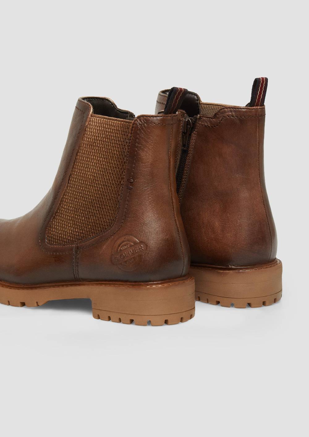 s.Oliver Chelsea Boots aus Schafsleder Super Sparpreis
