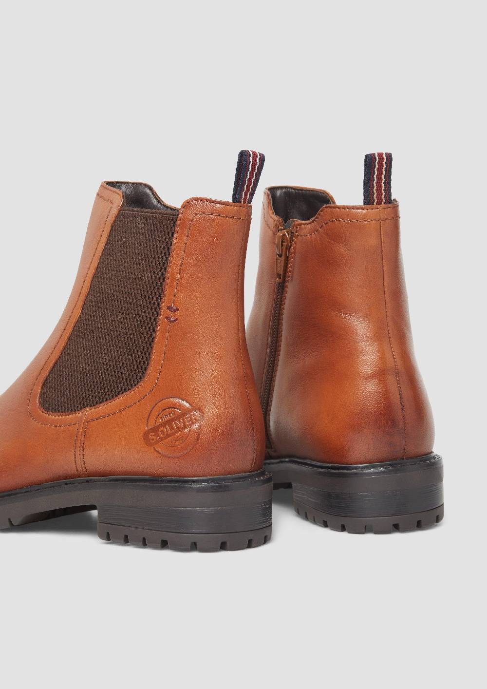 s.Oliver Chelsea Boots aus Schafsleder Wochenangebot