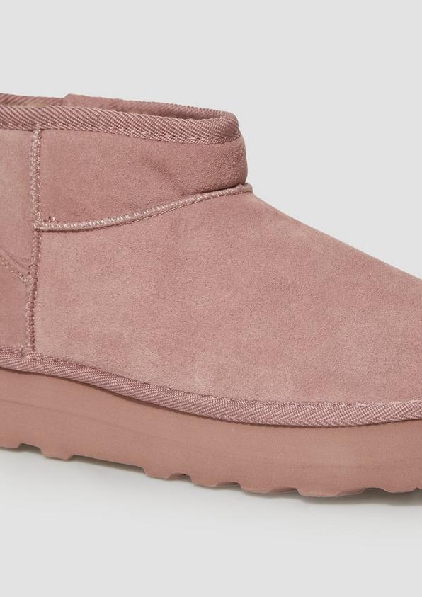 s.Oliver Stiefel mit Teddyplüsch-Futter