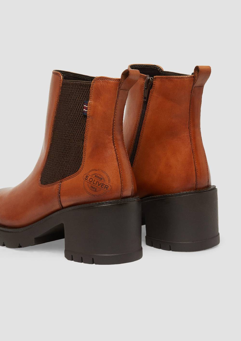s.Oliver Chelsea-Boots aus Leder Bis zu 55% Rabatt