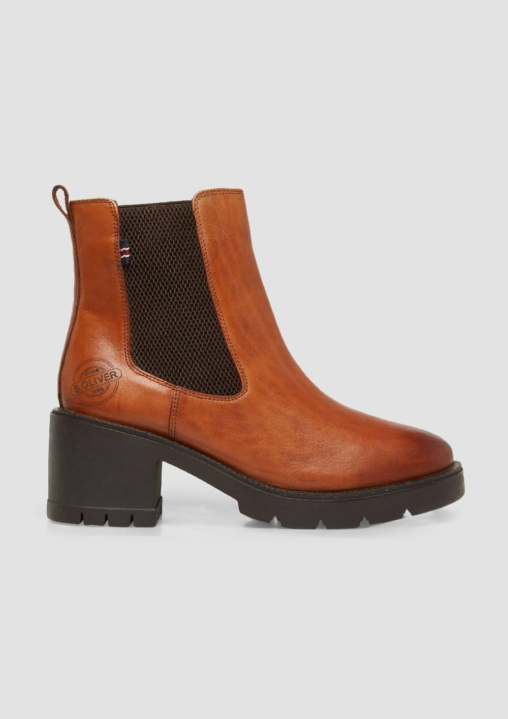 s.Oliver Chelsea-Boots aus Leder Bis zu 55% Rabatt