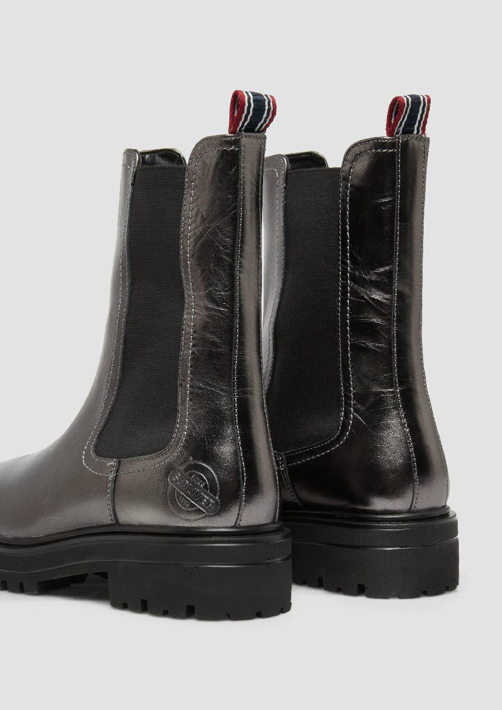 s.Oliver Chelsea Boots aus Glattleder Black Friday Preise