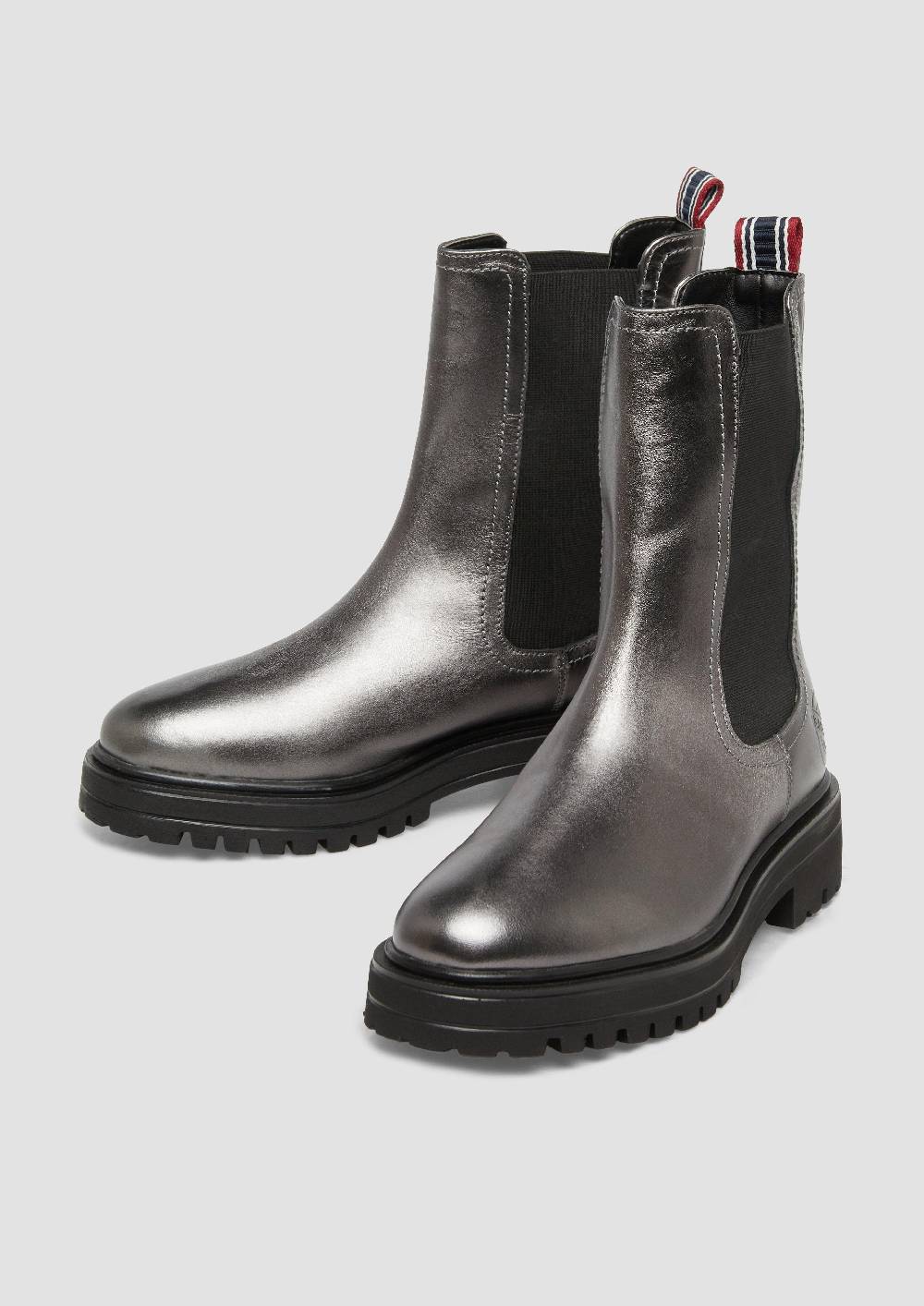 s.Oliver Chelsea Boots aus Glattleder Black Friday Preise