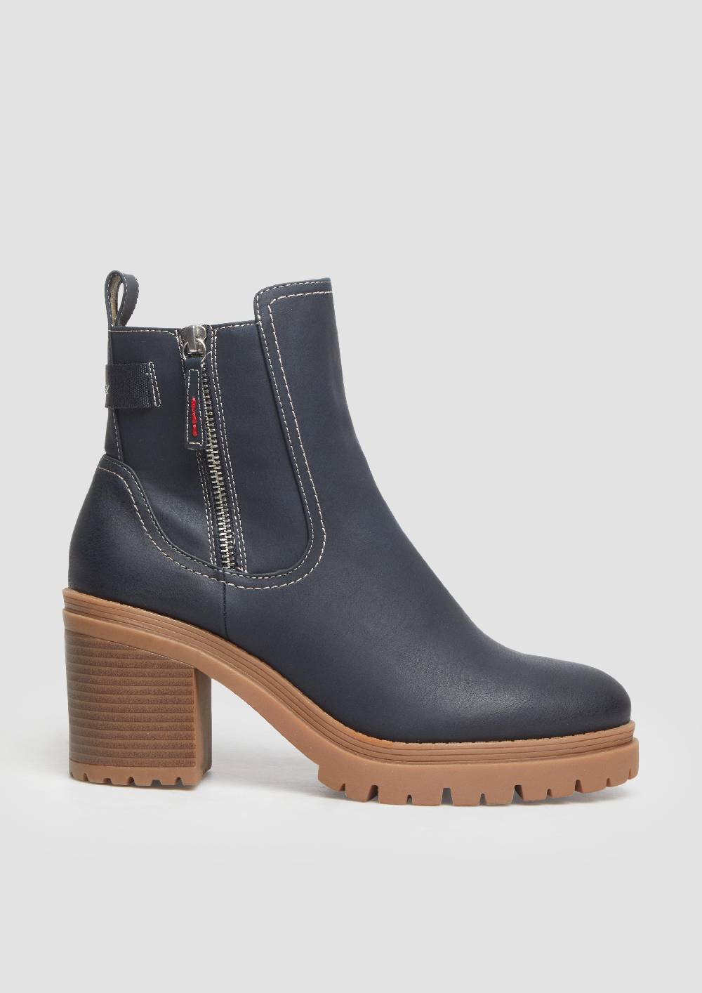 s.Oliver Stiefeletten mit Blockabsatz Schlussverkauf