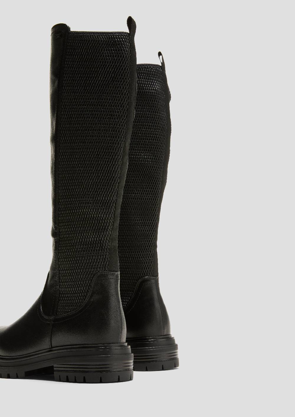 s.Oliver Stiefel in Glattleder-Optik Blitzverkäufe