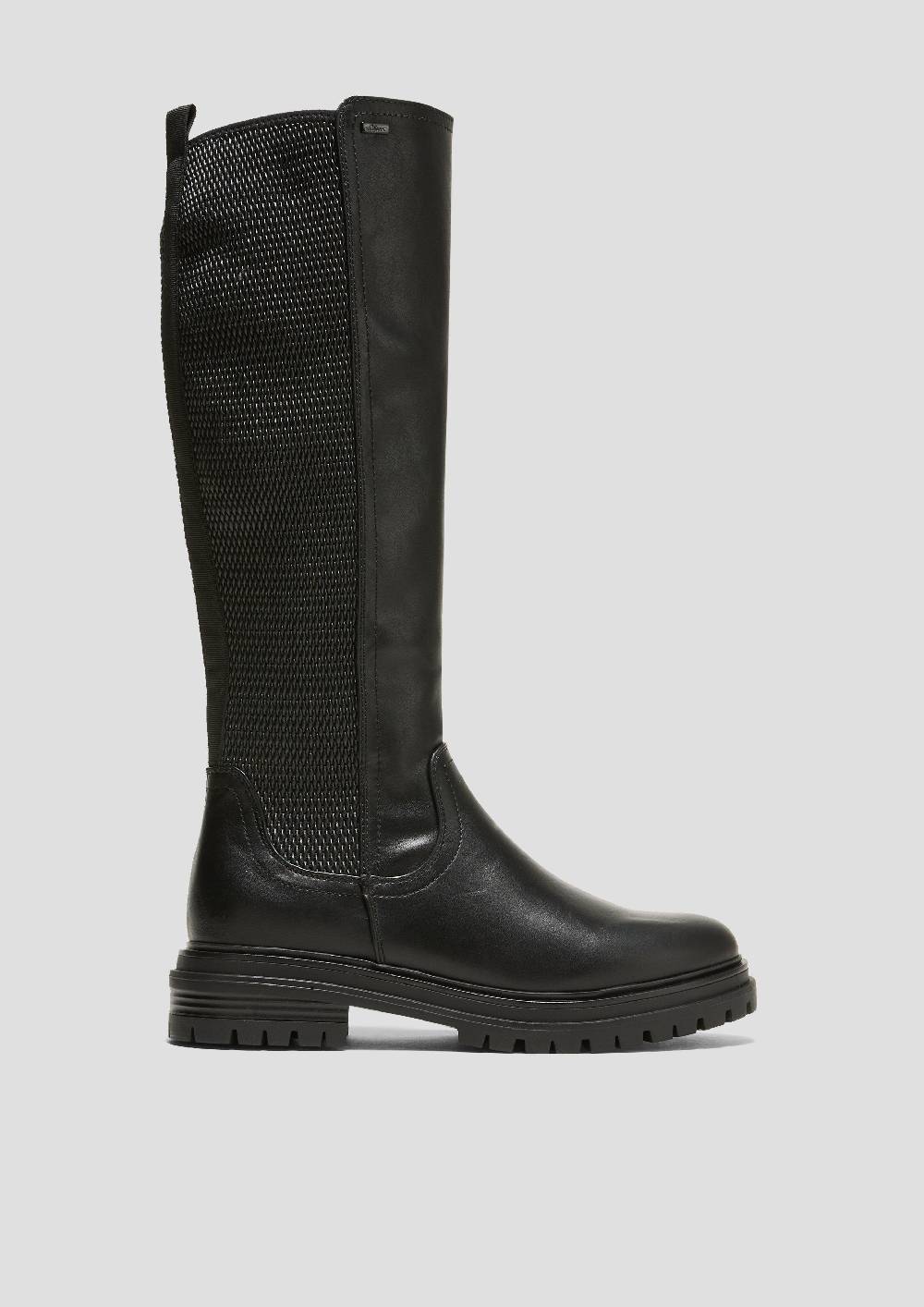 s.Oliver Stiefel in Glattleder-Optik Blitzverkäufe