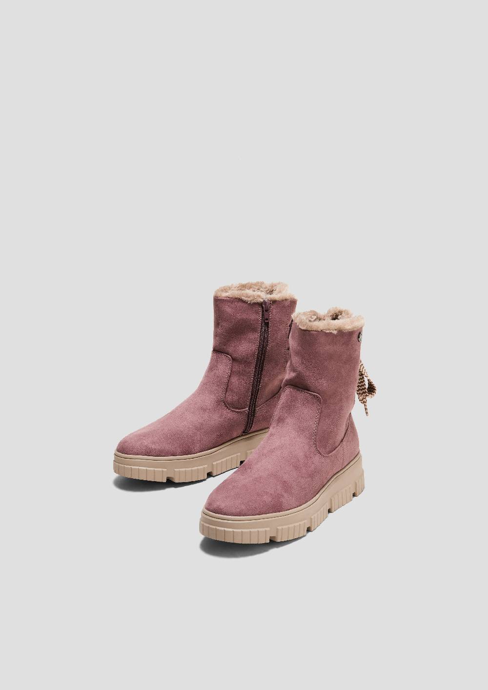 s.Oliver Winterstiefel mit Kunstfellfutter Limitierter Zeitrabatt