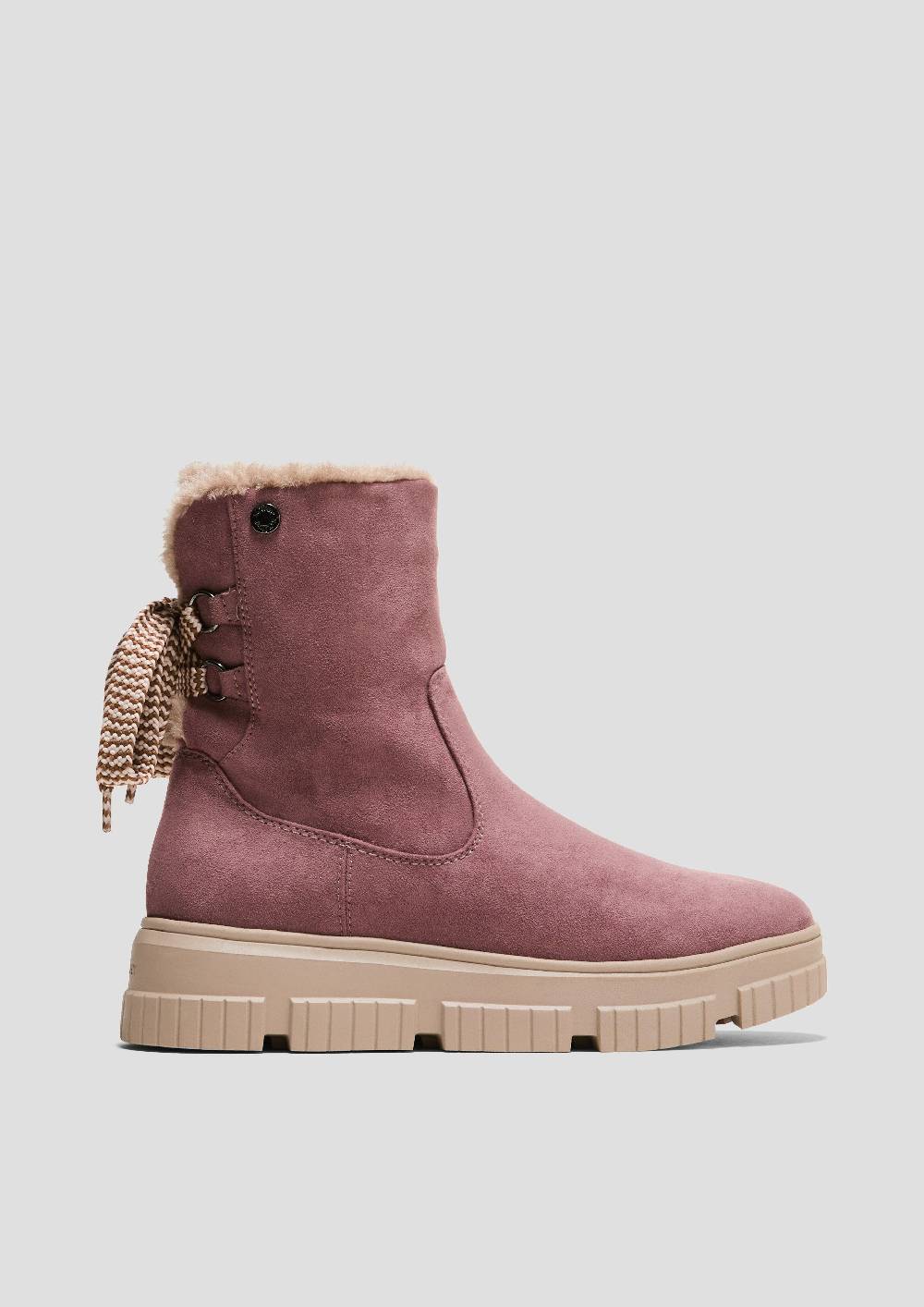 s.Oliver Winterstiefel mit Kunstfellfutter Limitierter Zeitrabatt