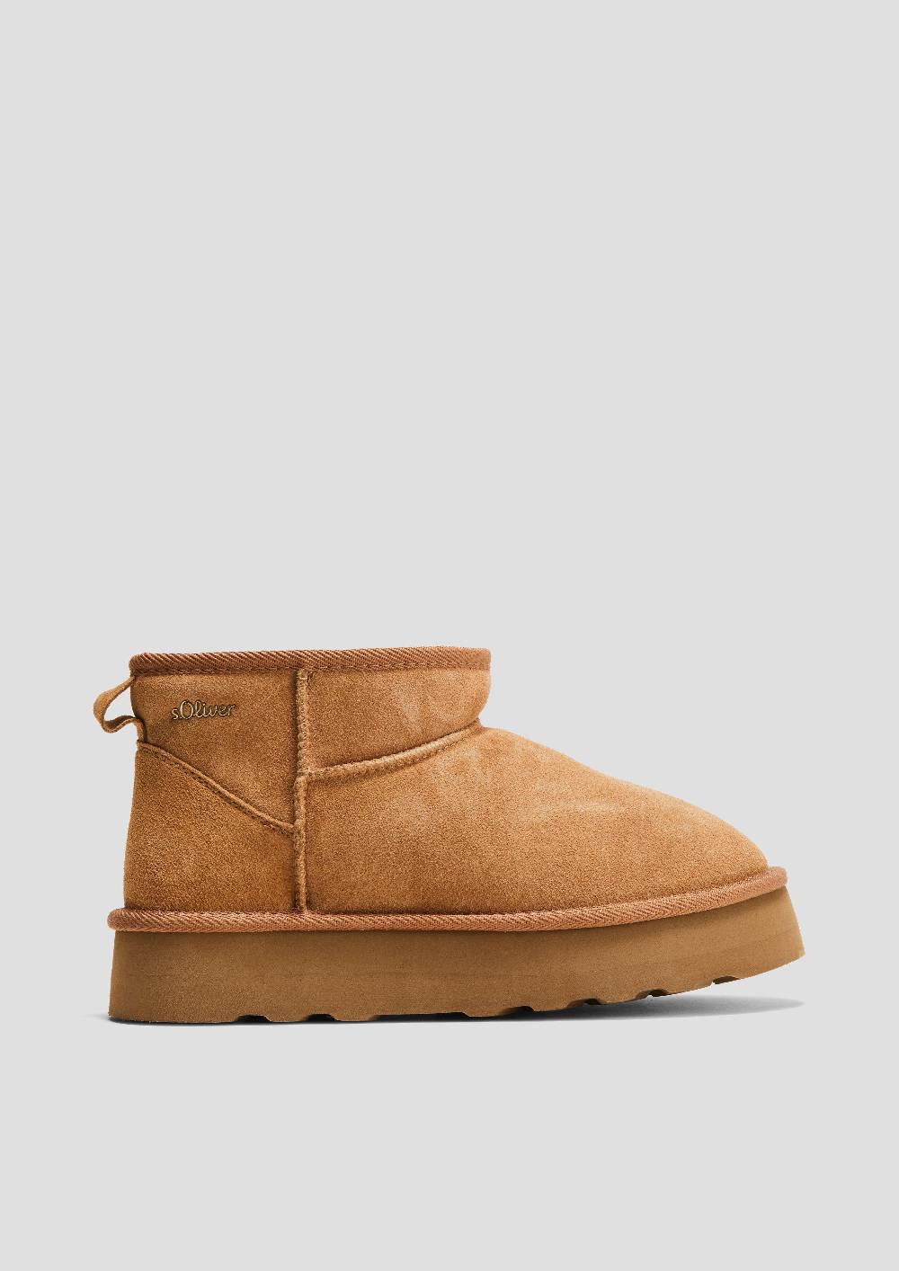 s.Oliver Stiefel mit Teddyplüsch-Futter Sonderangebot