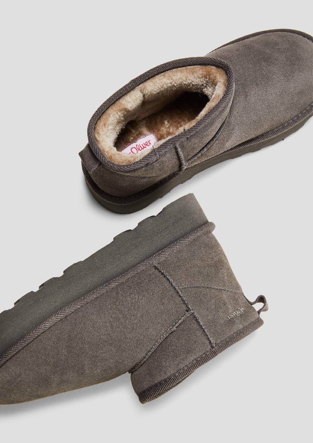 s.Oliver Stiefel mit Teddyplüsch-Futter Rabatt