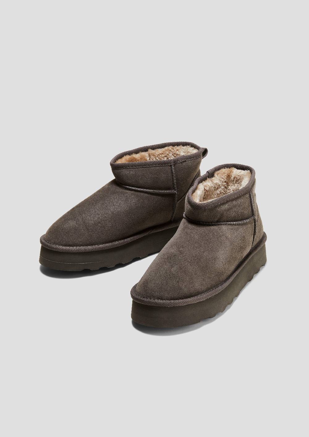s.Oliver Stiefel mit Teddyplüsch-Futter Rabatt