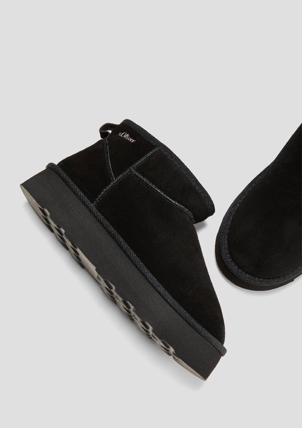 s.Oliver Stiefel mit Teddyplüsch-Futter Günstig kaufen