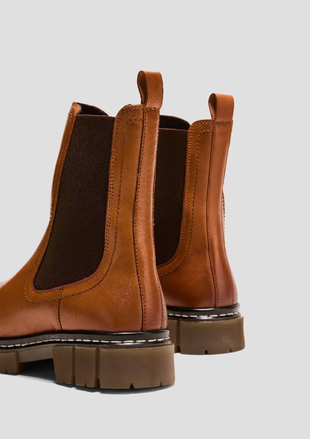 s.Oliver Chelsea Boots aus Leder Exklusivangebot