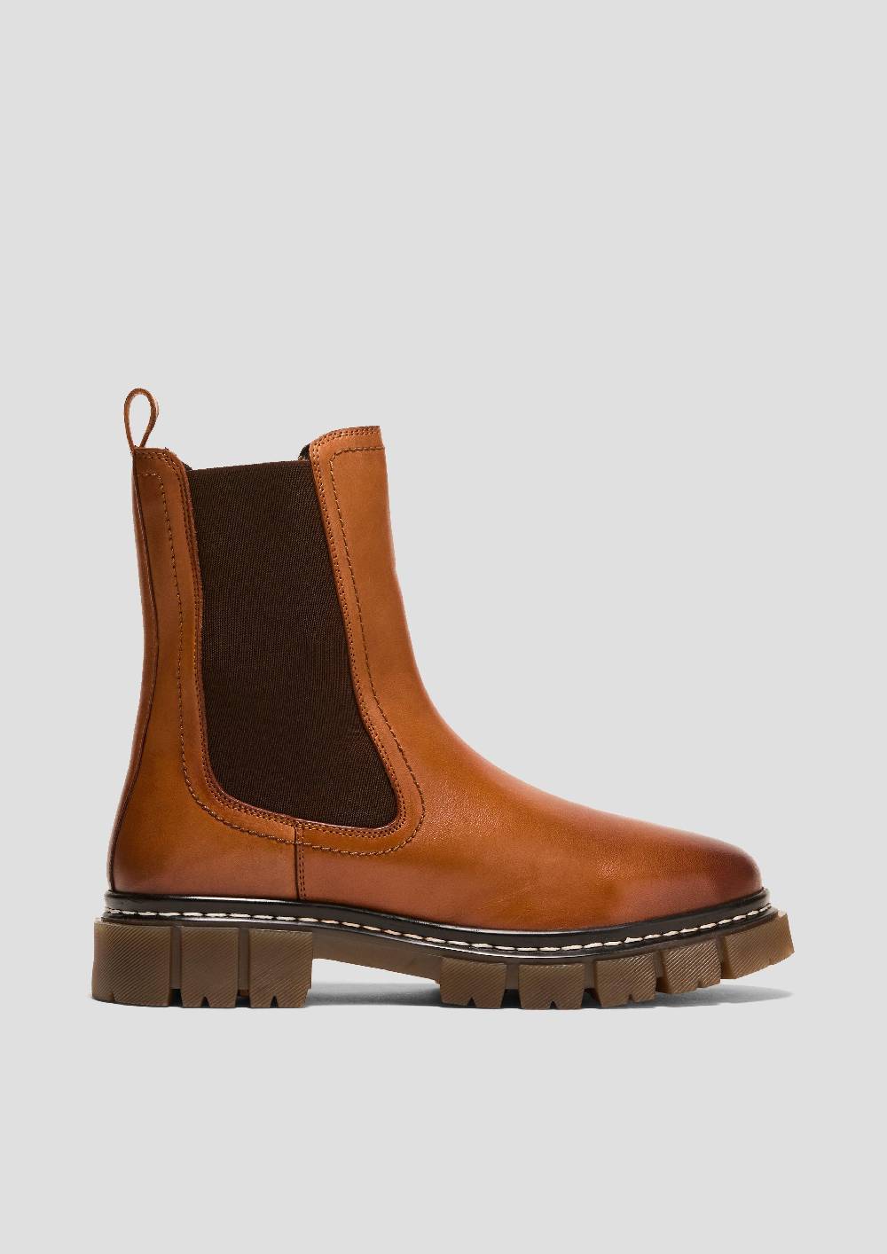 s.Oliver Chelsea Boots aus Leder Exklusivangebot