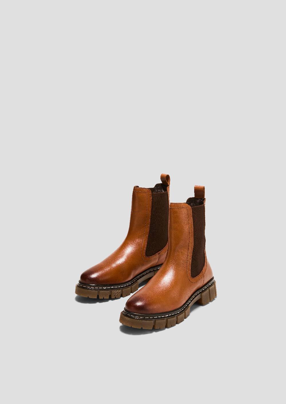 s.Oliver Chelsea Boots aus Leder Exklusivangebot