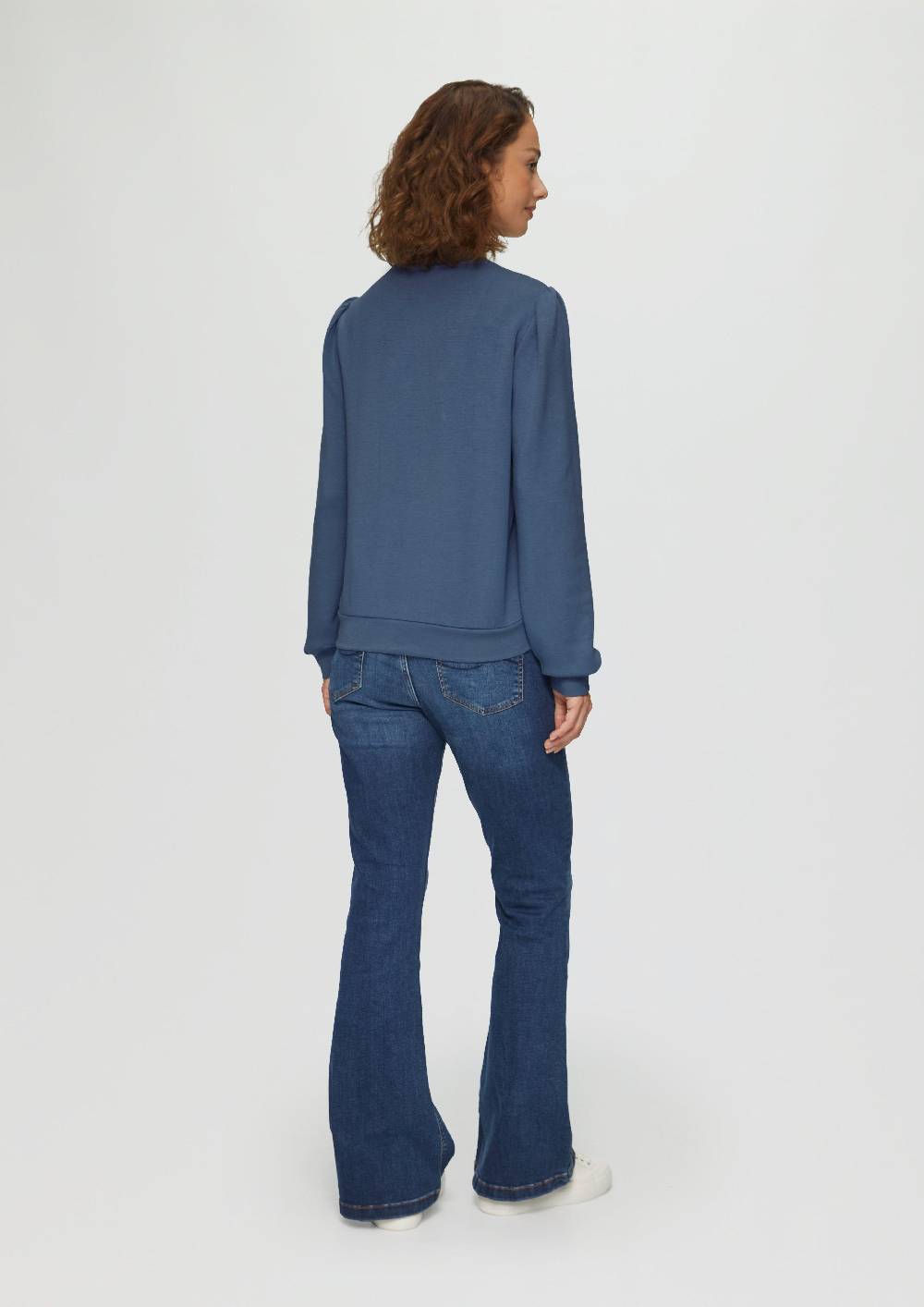 s.Oliver Sweatshirt aus weicher Viskose-Ware Saisonschlussverkauf