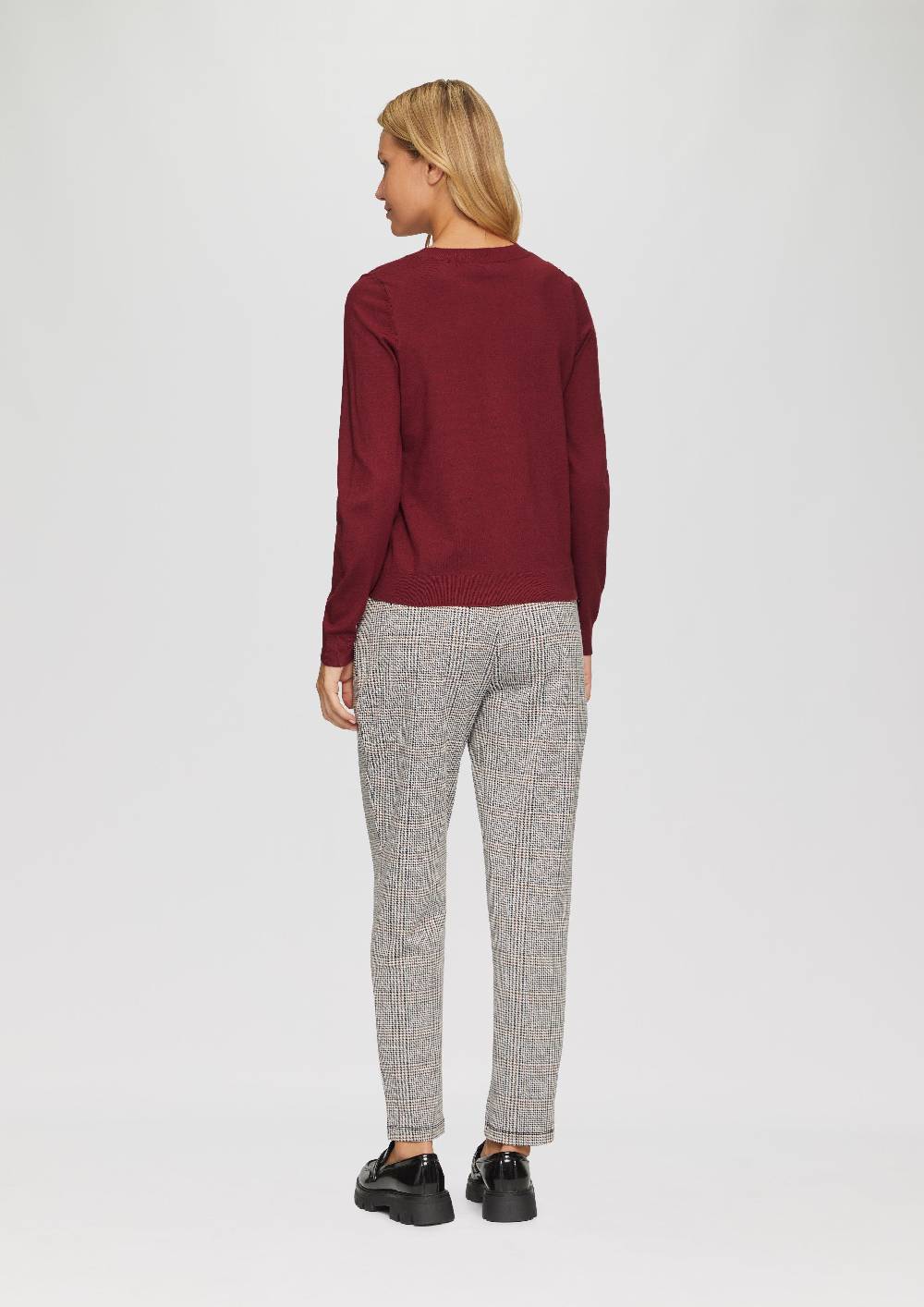 s.Oliver Weicher Pullover mit Rundhalsausschnitt aus Viskosemix Cyber Monday