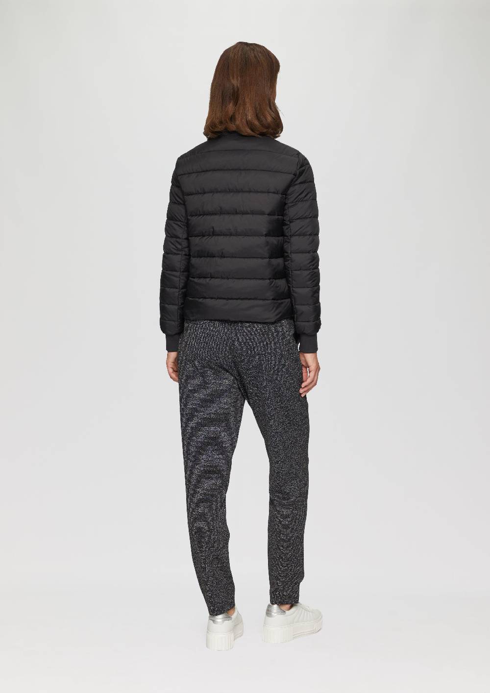 s.Oliver Kurze Steppjacke mit Rippbündchen Osterangebot