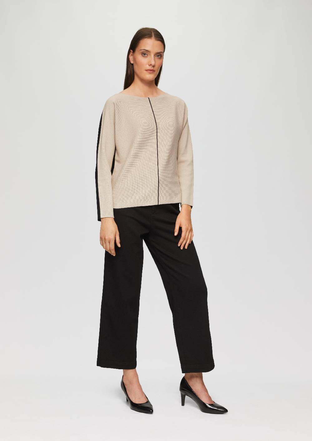 s.Oliver Modischer Strickpullover mit Fledermausärmel Top Angebot